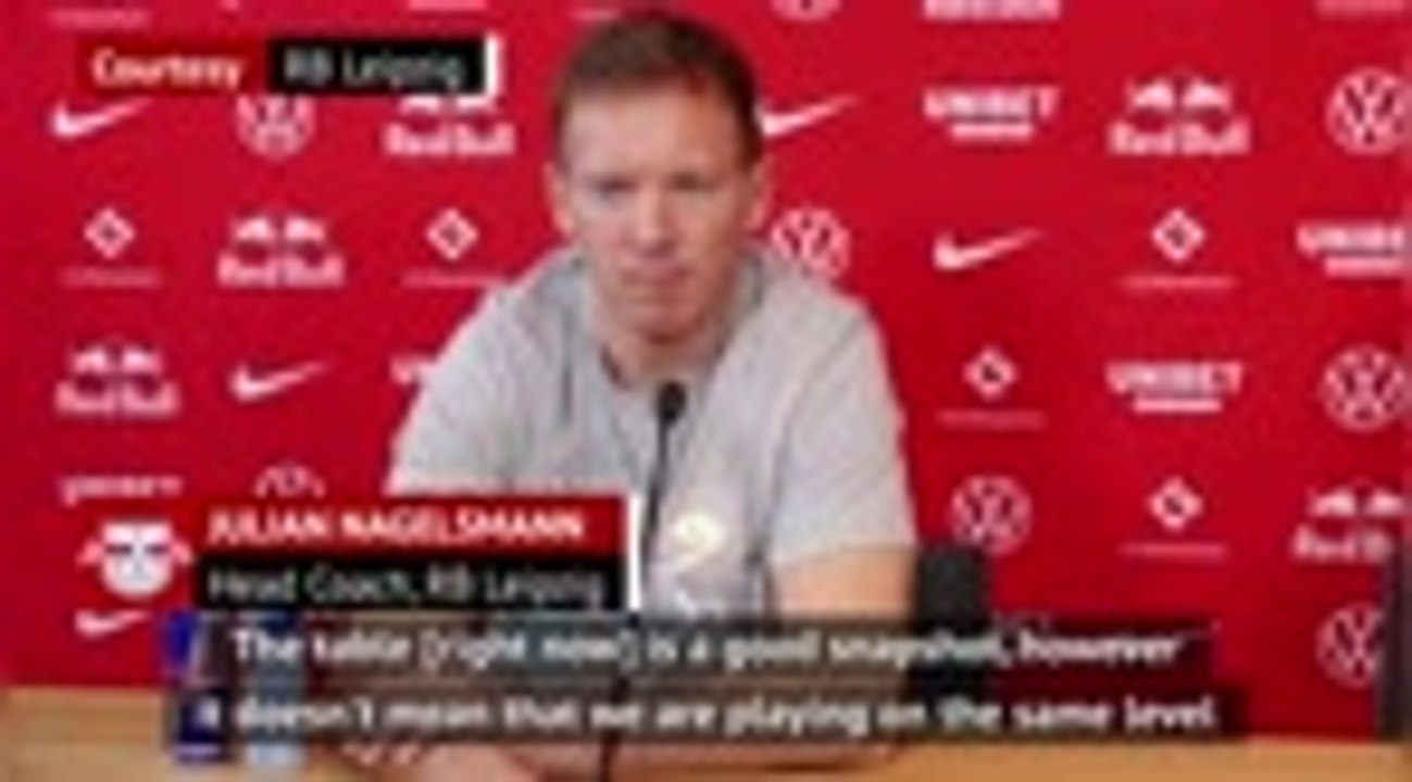 Leipzig's Nagelsmann looking to top Bayern and table