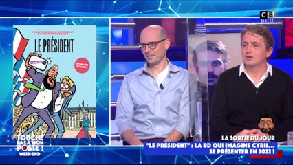 Philippe Moreau-Chevrolet et Morgan Navarro présentent leur BD sur Cyril Hanouna : "Le Président"