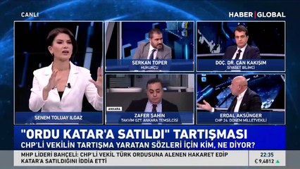 Canlı yayında tansiyon yükseldi