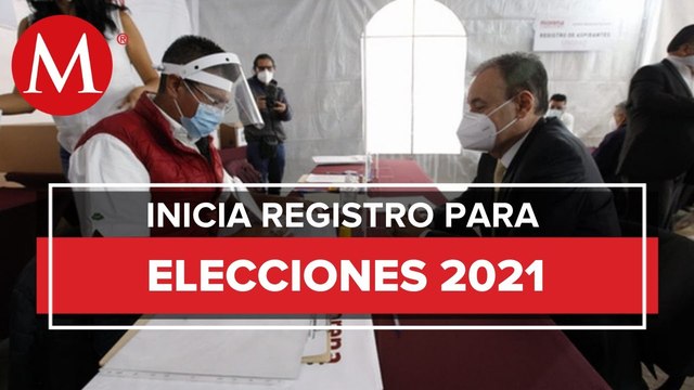 Aspirantes de Morena se registran para competir por candidaturas a gubernaturas
