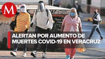 En Veracruz, aumentan muertes por covid-19; fallecen 90 personas en un día