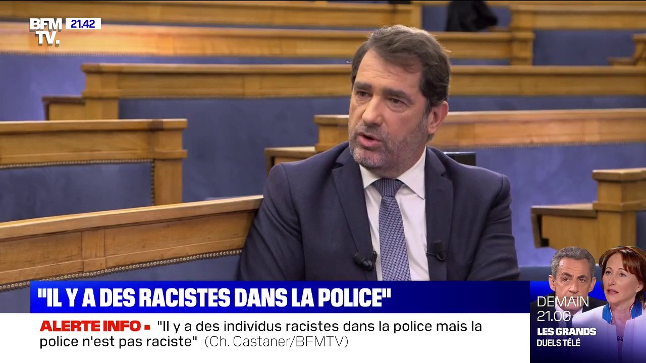 Christopher Castaner: "Il y a des racistes dans la police (...) mais la police n'est pas raciste"