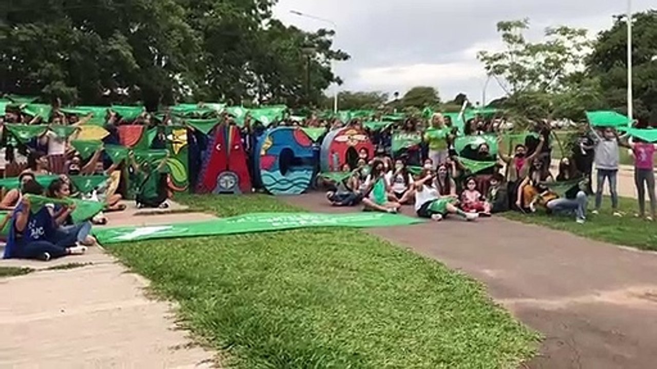 Pañuelazo por el aborto legal en Resistencia