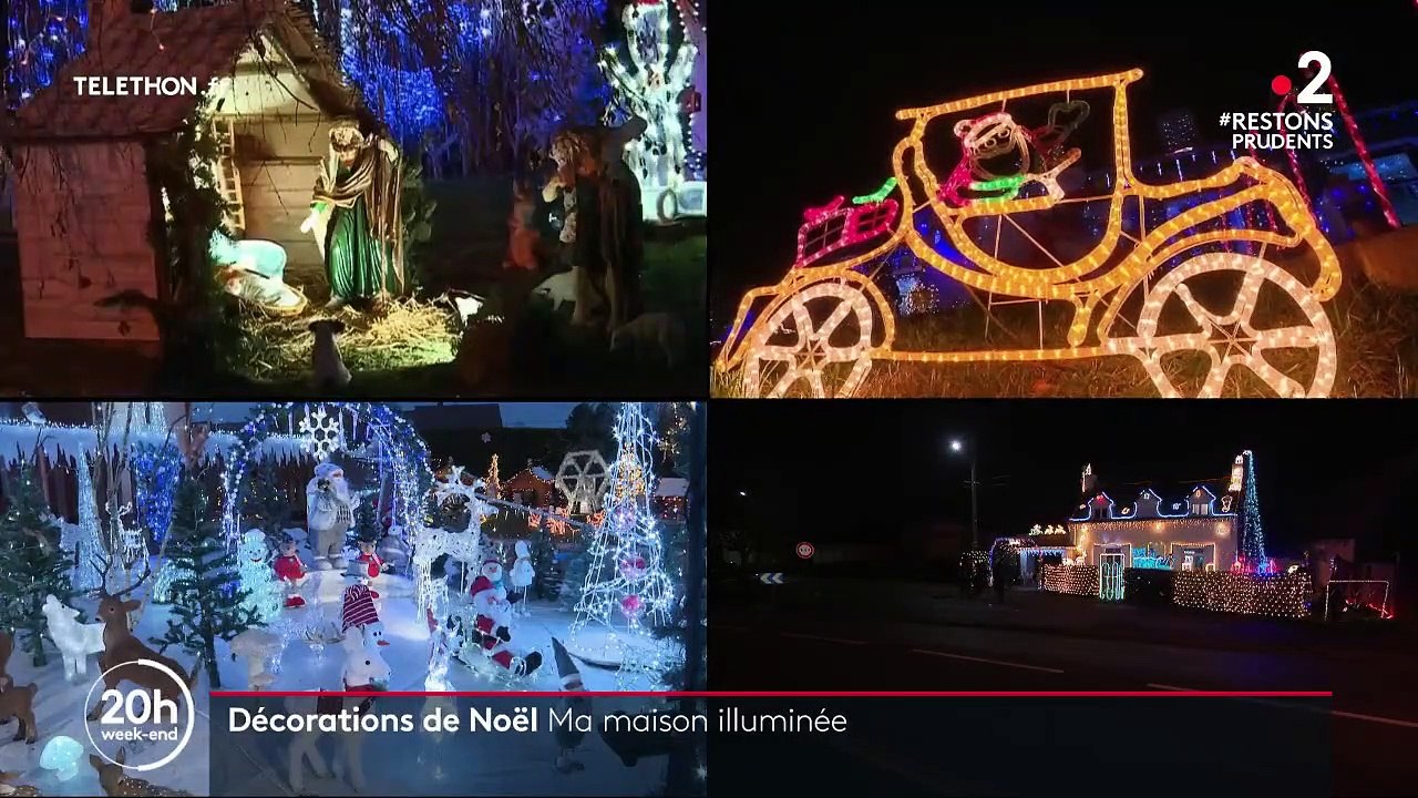 Fêtes de fin d'année : les Français multiplient les décorations de Noël