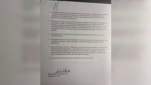 Top News - Pikat e marrëveshjes/ Kosova, pjesë e minishengenit