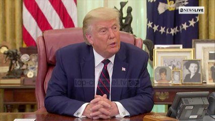 Marrëveshja Kosovë-Serbi/ Hoti dhe Vuçiç firmosin në prani të Presidentit Trump