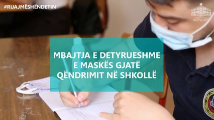 “Si të ruajmë higjienën në shkollë?”/ Shahini publikon videon