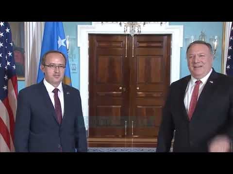 Hotin takon Pompeon/ SHBA: Mbështesim Kosovën pas marrëveshjes me Serbinë - Vizion Plus