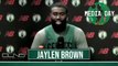 Jaylen Brown Celtics Training Camp Interview