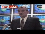 PS, Gramoz Ruçi deklarate per daten e mitingut permbylles ne shesh - (26  Shtator 2000)