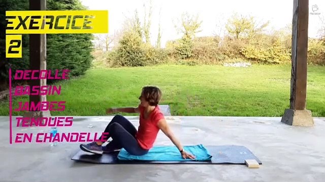 FITNESS - HIIT Abdos N°4 - 4 exercices / 4 tours