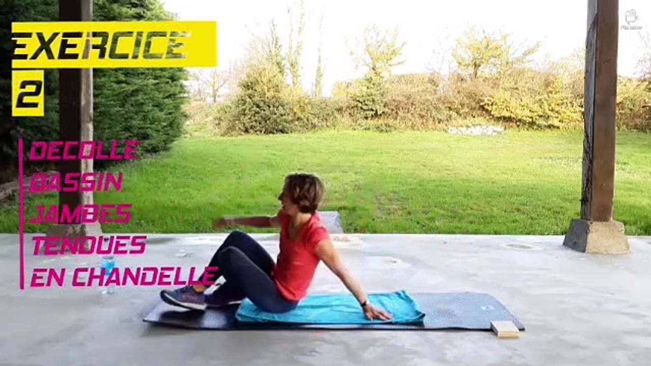 FITNESS - HIIT Abdos N°4 - 4 exercices / 4 tours