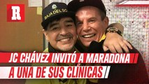 JC Chávez reveló que invitó a Maradona a una de sus clínicas de rehabilitación, pero nunca fue