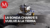 Tras recoger rocas lunares, sonda espacial Chang'e 5 se prepara para volver a la Tierra