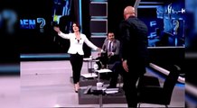 Canlı yayında ortalık karıştı