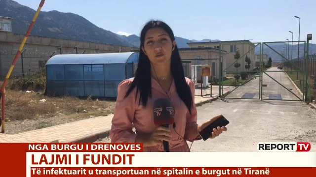 Report TV - 'Infektohet' burgu i Drenovës, 8 të dënuar pozitivë me COVID-19, dërgohen në Tiranë