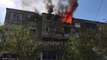 Ora News - Bombola djeg apartamentin në Shkodër, shpëtojnë burrë e grua