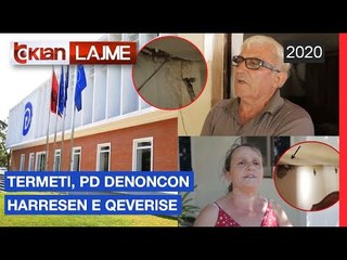 Termeti, PD denoncon harresen e qeverise