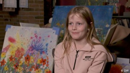 Daisy Watt: 11-Jährige malt wie Claude Monet