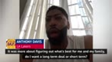 AD in LA for the long haul after signing new $190m deal