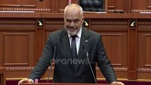 Gjuzi: U tërhoqe, mos të ta nxjerr! Rama: Aman mos na e nxirr se na prish nisjen e sesionit!