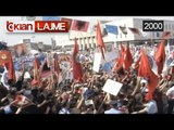Partia Socialiste, miting madheshtor permbylles ne sheshin 