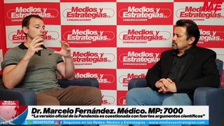 MARCELO FERNANDEZ - “La versión oficial de la Pandemia es cuestionada con fuertes argumentos científicos”