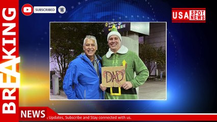 'Elf' scene comes to life as man meets biological dad