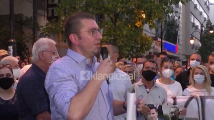 Opozita maqedonase nis protestat
