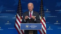 Live - President-elect Joe Biden delivers remarks on final jobs report of 2020