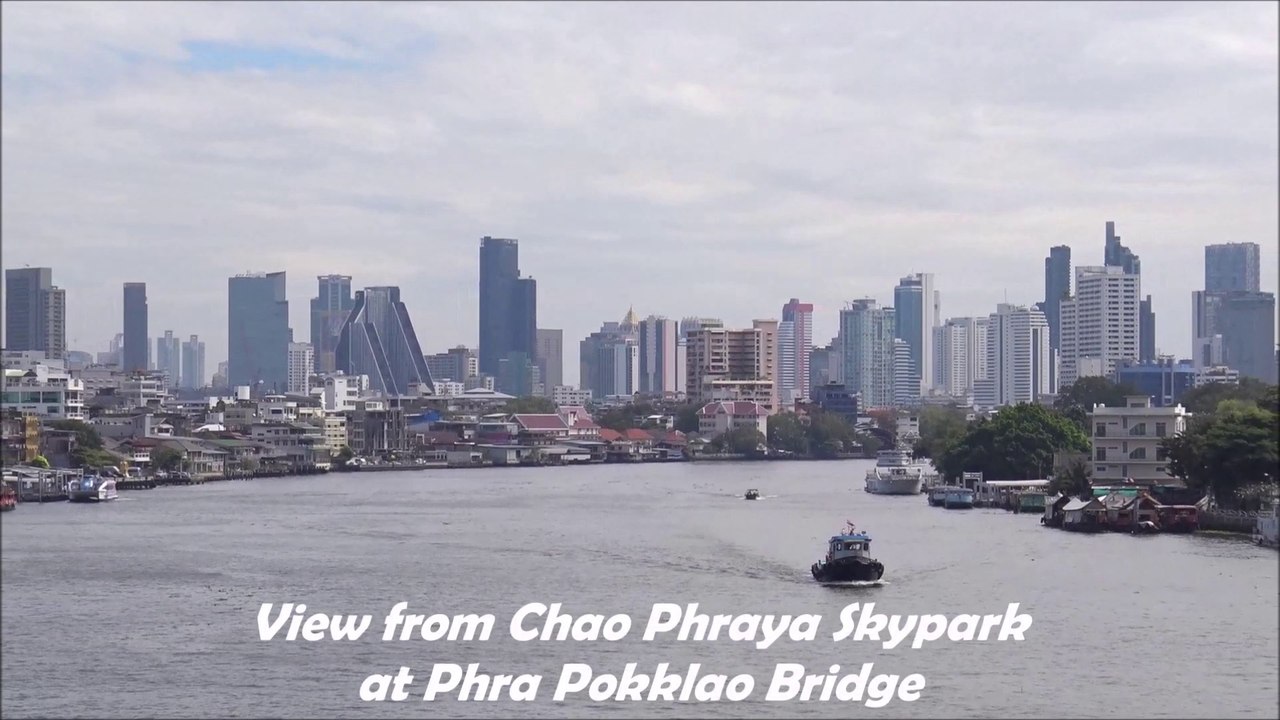 Chao Phraya Skypark in Bangkok, Thailand