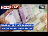 Emigrantet gjate pandemise derguan 64 mln Euro me pak | Lajme - News