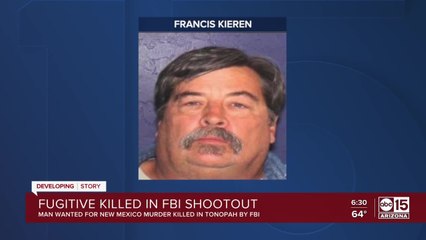 Man wanted for New Mexico homicide shot and killed by FBI in Tonopah