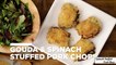 Gouda and Spinach Stuffed Pork Chops Recipe