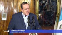 Presidente y vicepresidente de Guatemala se reconcilian y piden diálogo ante crisis