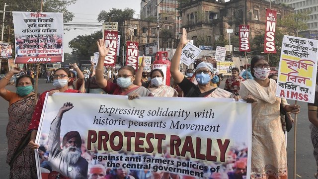 Farmers protest at Delhi border gets Nationwide support