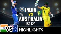 Australia vs India 1st T20 2020 Full Match Highlights - cricket highlights 2