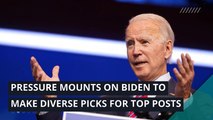 Pressure mounts on Biden to make diverse picks for top posts, and other top stories in politics from December 05, 2020.