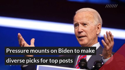 Pressure mounts on Biden to make diverse picks for top posts, and other top stories in general news from December 05, 2020.