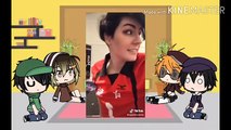 Haikyuu Reacts To TikTok!! _ Gacha life _ •DJ-Demz•