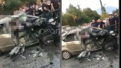 Ora News - Pamje të rënda/ I gjakosur por gjallë, momentet e Preng Gjinit menjëherë pas shpërthimit