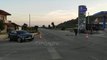 Ora News - Pogradec, mjeti i Policisë Kufitare del nga rruga dhe përplaset me një mur anësor