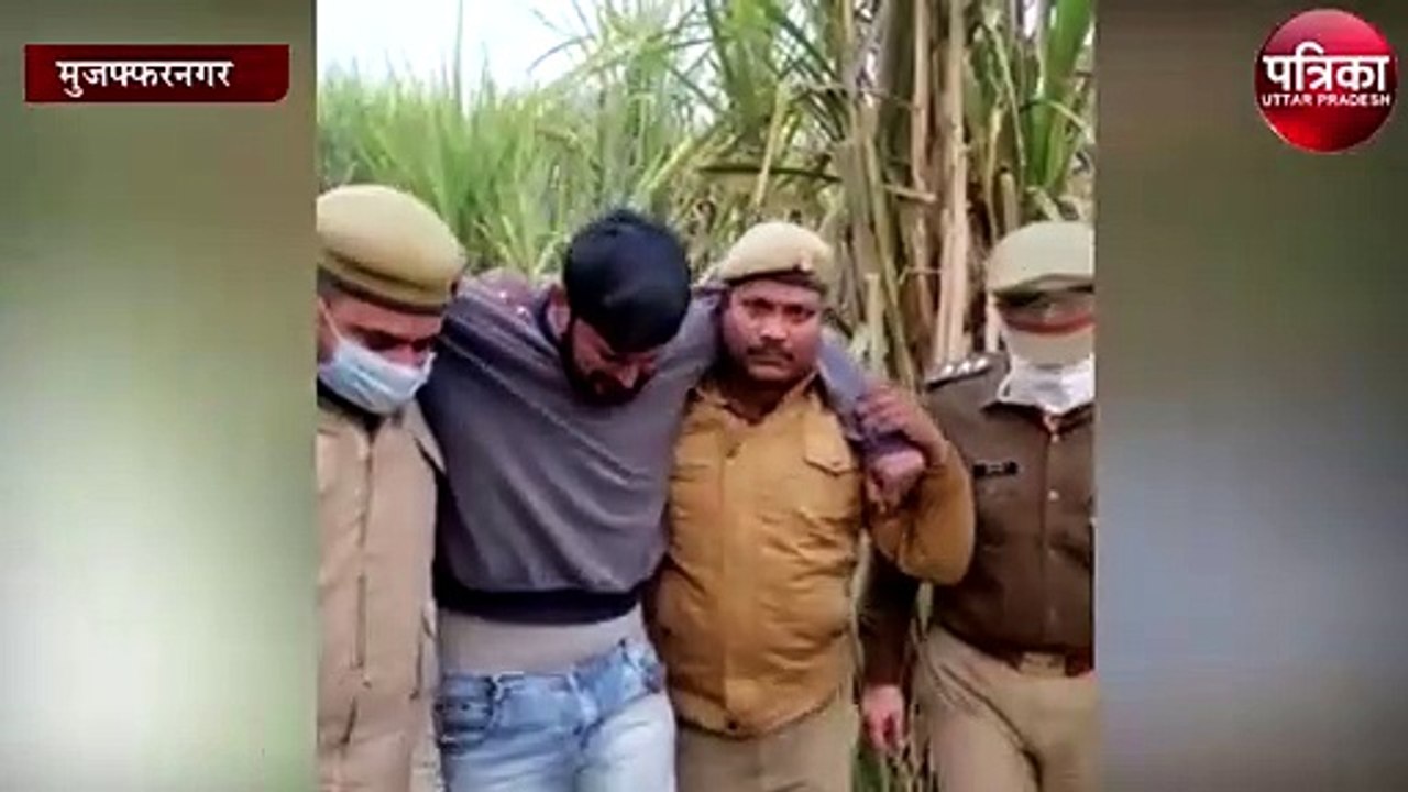 पुलिस और शातिर बदमाश के बीच मुठभेड़