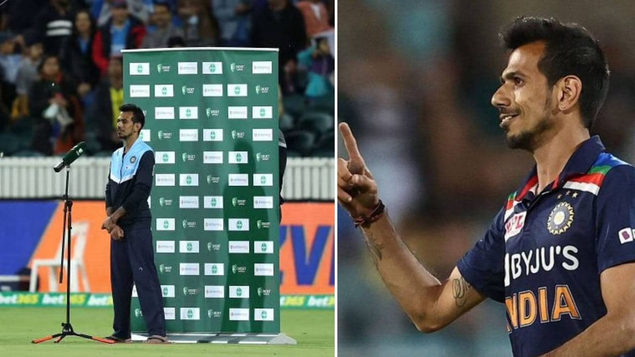 IND VS AUS 1st T20: Yuzvendra Chahal Becomes First Concussion Substitute to Win Man of the Match