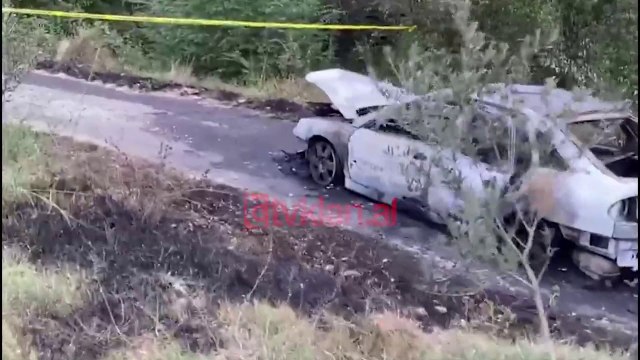 Gjendet e djegur makina e vrasesve te dyshuar te Bujar Celes |Lajme-News