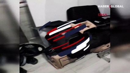 Piyasa değeri 400 bin TL'lik aracı parçalara ayırdılar