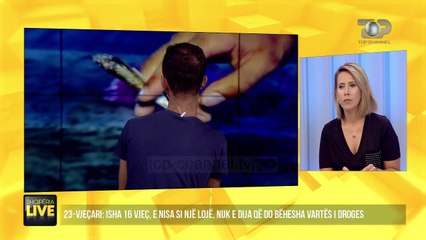 Merr drogë, flet në studio 23 vjeçari - Shqipëria Live, 17 Shtator 2020