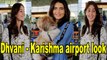 Dhvani Bhanushali, Karishma Tanna snapped at airport