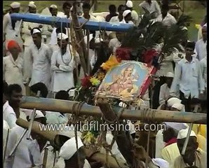 Bailgada Sharyat or Bullock cart race at Pune Festival_ archival