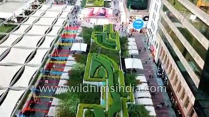 New India's shining glistening Delhi NCR city of Gurgaon